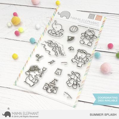 Mama Elephant Clear Stamps - Summer Splash